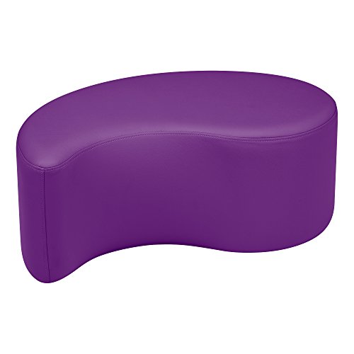 Sprogs 12" H Structured Teardrop Stool -Flexible Modular Collaborative Soft Sea…
