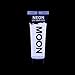 Moon Glow - Blacklight Neon UV Hair Gel - 0.67oz White – Temporary wash out hair color - Spike and Glow!