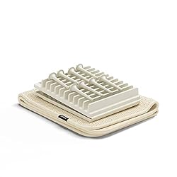 Umbra UDry Peg Drying Rack with Mat, Linen