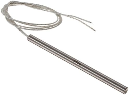 Hotset 4151030 Hotrod Cartridge Heater, .50" Diameter, 230V, 4" Length, 500W, Internally Mounted Leads