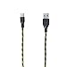 APXX 4-Pack Premium High Speed Nylon Braided USB 2.0 A Male to Micro B Cable - 0.5 Feet