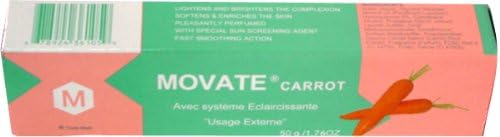 Movate Lightening Cream - Anti/Carrot 1.76 oz. (Pack of 2)