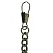Albert Chain Pocket Watch Chains for Men Antique Brass Plating with Compass Design Medal Fob T Bar AC09