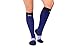 C4 Equestrian Horse Riding & Tall Boot Over the Calf Knee High Socks for Women (Navy)