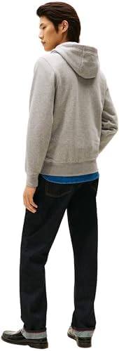Herren Hoodie Brand Love Small mit Bauchtasche, Grau (Medium Grey Heather), M