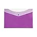 Green Oath 2 Pocket Envelope, 2 Tone, Side-Load, Letter Size, Snap Button Closure, Set of 12 in 6 Assorted Colors, 2 Each of Blue, Hot Pink, Snow, Purple, Green, Graphite (50248-1577)