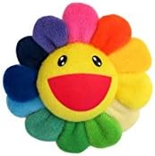 Kaikai Kiki Takashi Murakami Rainbow Flower Plush Pin 3.34inch Japan