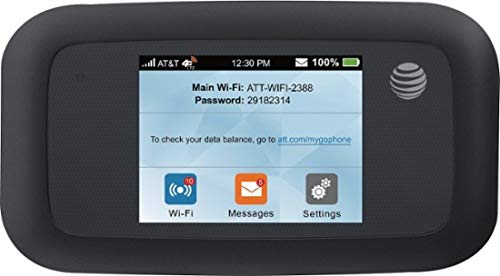 At&t velocity 4g lte mobile wifi hotspot (at&t) black