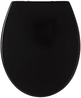 AAN Soft Close Toilet Seat Black O Shape Quick Release Top Fixing Adjustable view 3