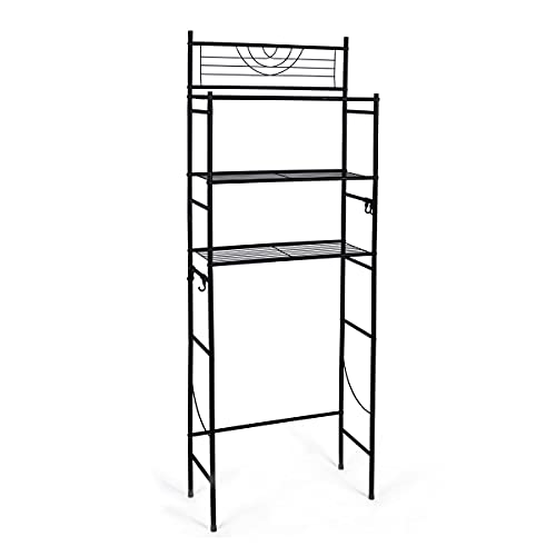 Kimzda 3Tier Bathroom Over The Toilet Storage Rack Free Standing Metal