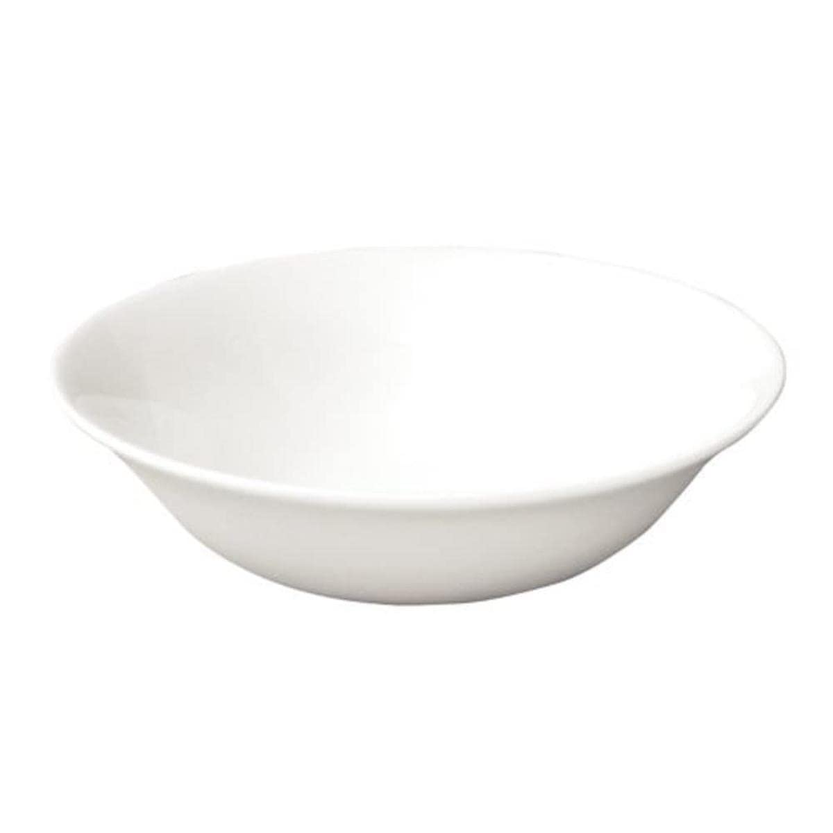 Olympia White Ware Oatmeal Bowls 150mm Porcelain Kitchen Dish Restaurant 12pc