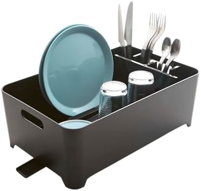 Yamazaki Home 2453 Tower Dish Drainer-Drying Rack for Kitchen