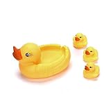 Lisingtool Toys,Rubber Race Squeaky Ducks Bath Toy Kid Game Toys