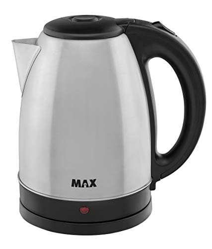 Max, Electric Kettle, 1.7 L, Automatic Lid open, Tea Pot, Fast Boil, Boil dry protection, 1500W power, Stainless steel inside, Auto ShutOff, Min and Max Level inside, Cool touch handle