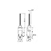 uxcell ME-9101 Flexible Coil Spring Rod Momentary Limit Switch ME-8167 1NC+1NO 3Pcs for CNC Mill 3D Printer Door Switch