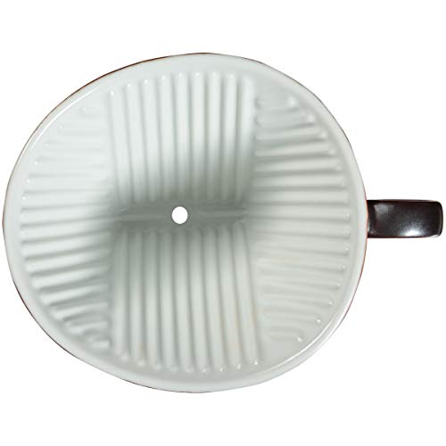 Melitta Signature Series 1 Cup PourOver Coffee Brewer, Gunmetal Gray