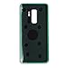 OEM Back Glass Door Cover Housing Installed Camera Frame Lens Adhesive Replacement for Samsung Galaxy S9 Plus G965 (Brilliant Black)