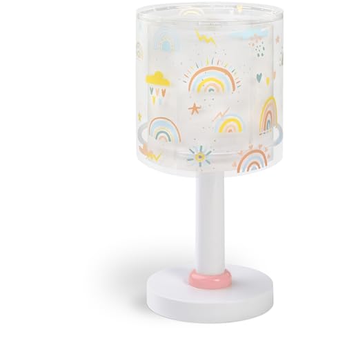 Dalber Rainbow Rainbow 41191 Children's Bedside Lamp 8W | Children's Table Lamp or Bedside Lamp, Multi-Colour