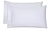 Cenizas Queen Pure-Cotton Pillow Case Covers - (2-Pack, each 20 inches x 30 inches, White Stripe) 100% Cotton for Maximum Softness and Easy Care, Elegant Double-Stitched Tailoring