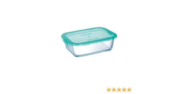 luminarc saklama keep n box kucuk 0 76 litre saklama kabi rechteckschale amazon com tr mutfak