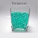 JellyBeadZ Brand Crystal Water Gel Beads for Wedding Party Decor Crystal Soil Jelly Balls Water Pearls Vase Filler Centerpieces 20 Bags - Aqua Blue