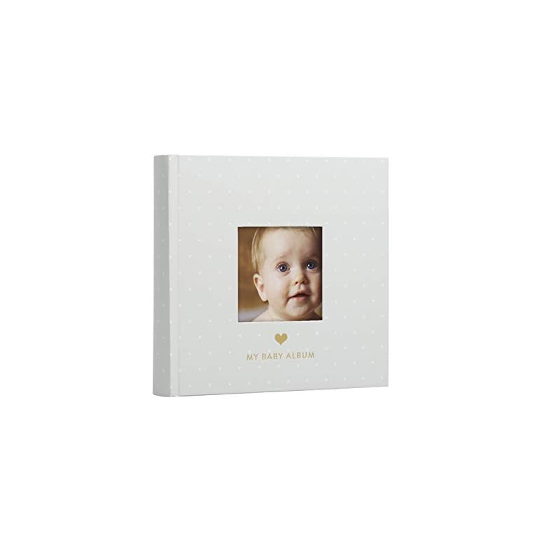Pearhead My Baby Album, Baby Book Photo Keepsake for New and Expecting Parents, 50 Pages, Holds 200 6” x 4” Pictures…