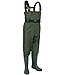LANGXUN Chest Waders for Kids, Fishing Waders for Toddler & Children, Waterproof Hutting Waders for Boys and Girls, Age 2/3 Toddler