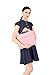 MOSISO Polyester Multifunctional Briefcase Handbag Compatible with 13 inch Laptop, Pure Pink