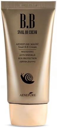 アネプール[韓国コスメAenepure]Magic Snail BB Cream マジックカタツムリBBクリーム50ml SPF50+ PA+++ UVホワイトニングリンクルケア[並行輸入品]
