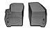 2011-2014 Dodge Journey Front Set - WeatherTech Custom Floor Mats Liners - Black