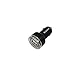 SANOXY High Output Dual USB Port Car Charger for Ipad, Samsung Galaxy, Iphone, Blackberry, Droid, Gps, and Other Tablets, Smart Phones and High Powered Devices