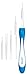Piksters Interdental Brushes (40 Pack, Size 2 (White))