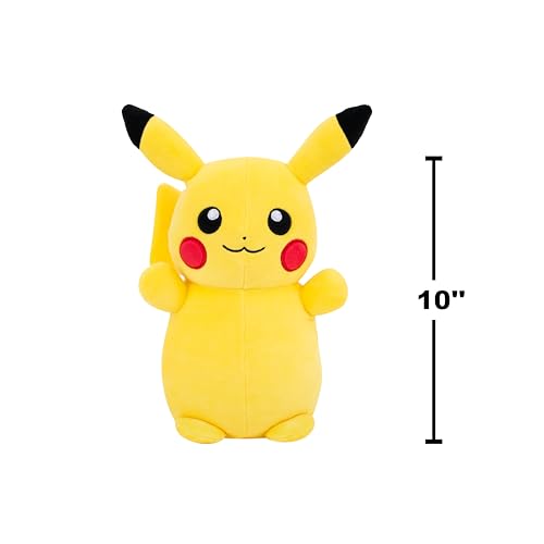 Squishmallows Original Pokémon 10in Pikachu HugMees – Ultrasoft Official Jazwares Plush (Medium-Sized)