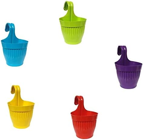 Truphe Railing Pot - Set of 5 (Lines)