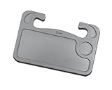 Zone Tech Multi-Functional Portable Car Laptop and Food Steering Wheel Tray - Gray Table/Car Vehicle Seat Portable Mount Tray Laptop Notebook Table Eating Desk (Automotive)