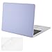 MOSISO Plastic Hard Case with Screen Protector Compatible Newest MacBook Pro 13 Inch with/Without Touch Bar, Pure Blue