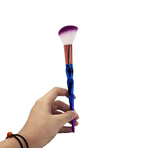 1PCS Unicorn Makeup Brush Cheap Cuekondy Eyeshadow Eyebrow Foundation Powder Blush Contour Cosmetic Concealer Brushes (A)