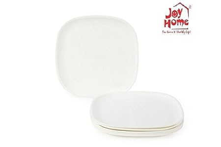 Joy Home Microwave Safe Quarter Plates 6 Pcs