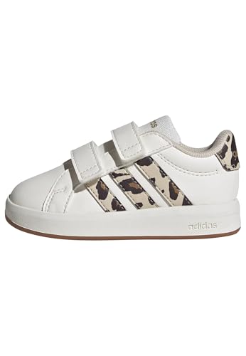 adidas Unisex-Baby Grand Court 3.0 Cf I, Crystal White, 5