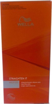 wella professionals straightening cream and neutralizer