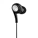 AutumnFall Universal 3.5mm In-Ear Stereo Earbuds Earphone with Mic for Cell Phone (Black)