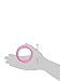 Lifefactory Multi-Sensory Latex & BPA-Free Silicone Teething Ring, Pink/Lilac, Set of 2