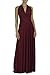Von Vonni Transformer/Infinity Dress Plus Size XL-3X Sizes (2X, Burgundy)