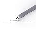 Heiyo Active Touch Stylus Pens Fine Tip Stylus Metal Electronic Styli/Ballpoint Pen for iPad, iPhone 6 /7 plus, Samsung ,Smartphones,PC,All Capacitive Touch Screen Devices-Grey
