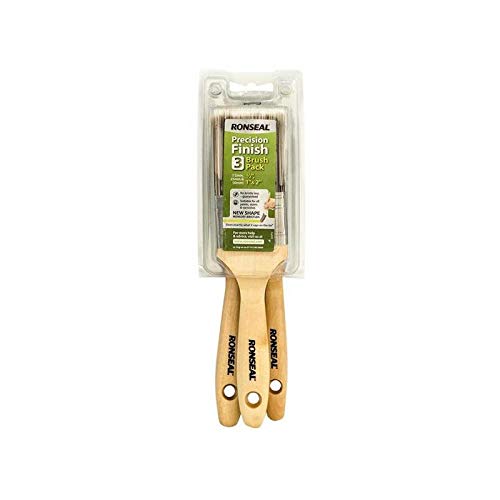 Ronseal Precision Finish Brush 3 Pack