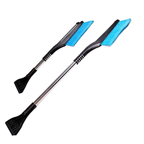 Ranoff Winter Car Ice Scraper Snow Brush Non-Retractable Window Shovel Removal Brush (Multicolored)