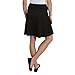 Colorado Clothing Tranquility Women's Reversible Skirt, Black Pattern, Medium
