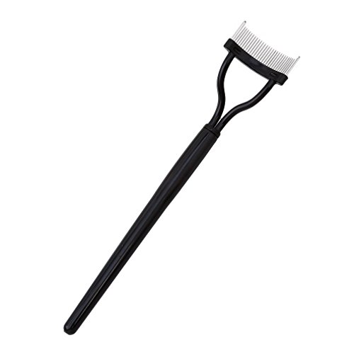 Eyelash Comb Curler Eyebrow Brush MSQ Eyelash Eye Brow Definer With Comb Cover Cosmetic Brush Arc Designed Mascara Applicator Tool