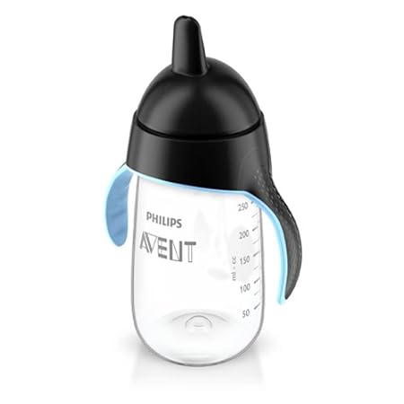 Philips AVENT Spout Cup SCF755/13 Sip no drip 12 oz/340 ml 18m+ Black