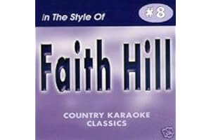 FAITH HILL Country Karaoke Classics CDG Music CD
